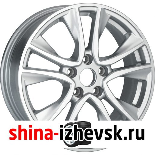 Колесный диск Replay H36 6.5xR17 5×114.3 ET50 DIA64.1 серебристый полностью полированный в Ижевске